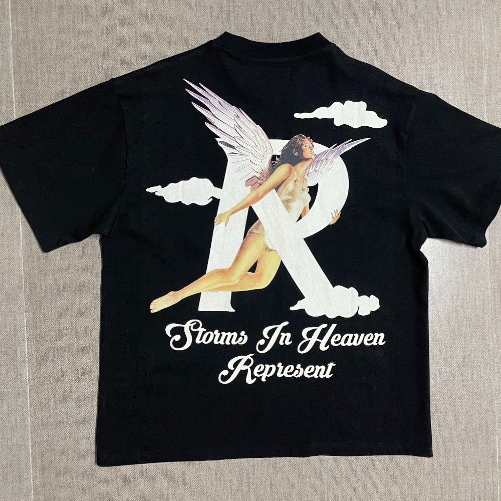 Vintage REPRESENT Black Tee T-Shirt Men’s S